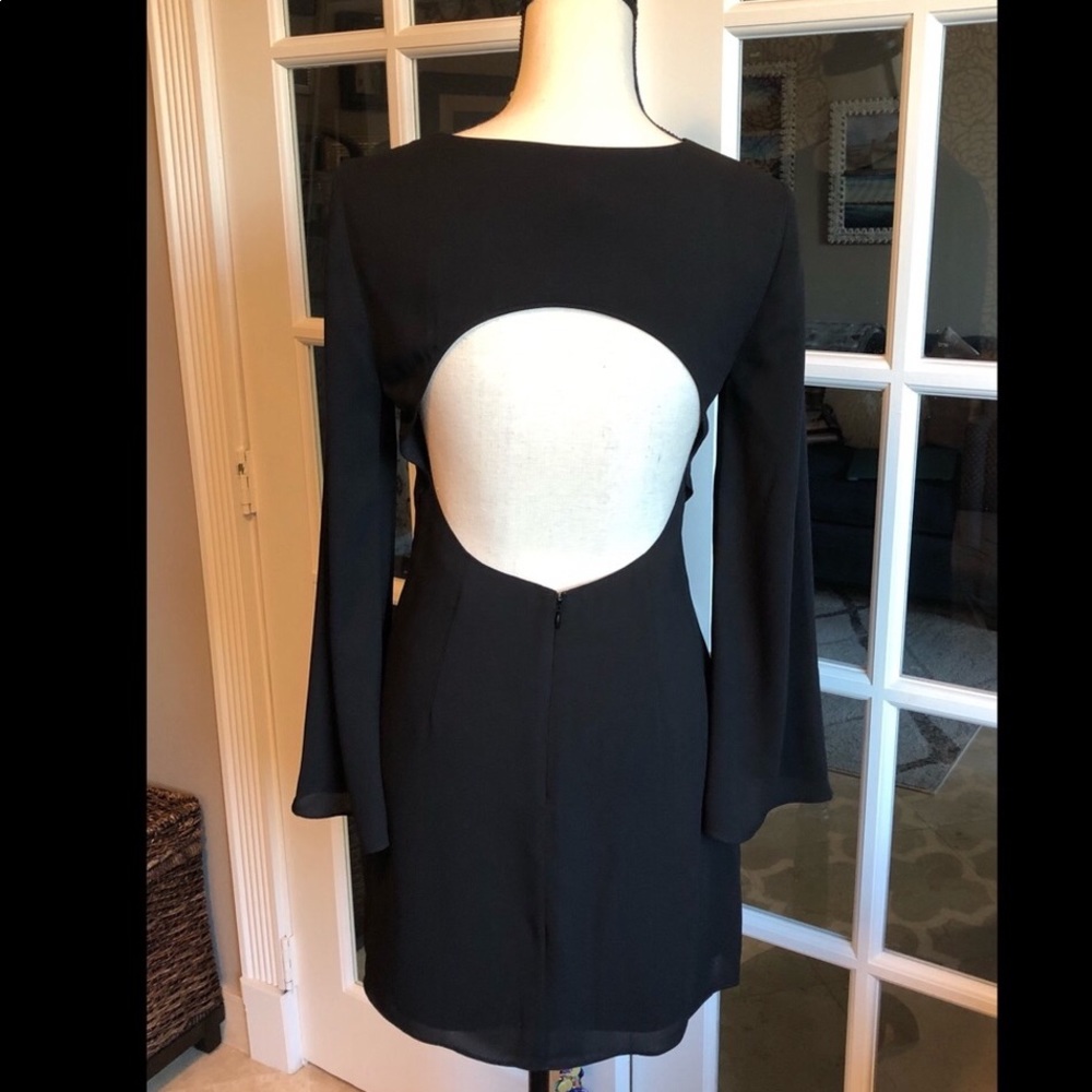 Express dress open back